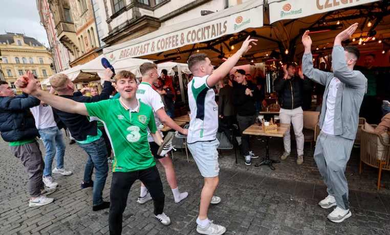 irish supporters